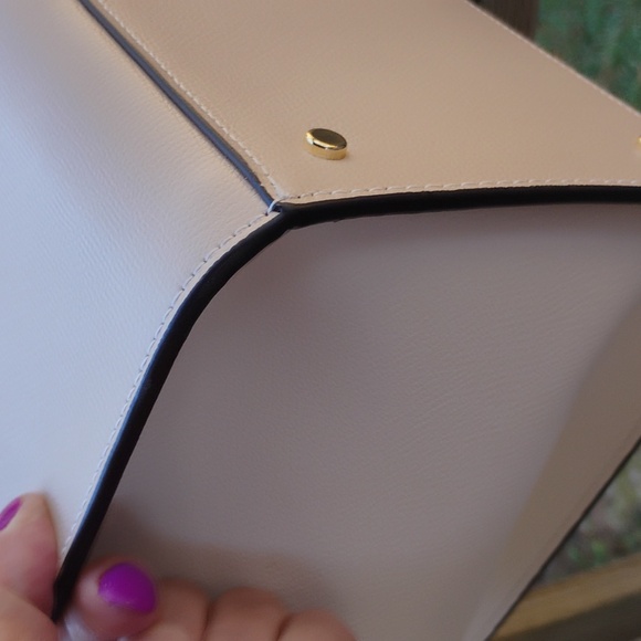 Kate Spade NEW Phoebe  toasted hazelnut large tote $459 - Picture 8 of 11